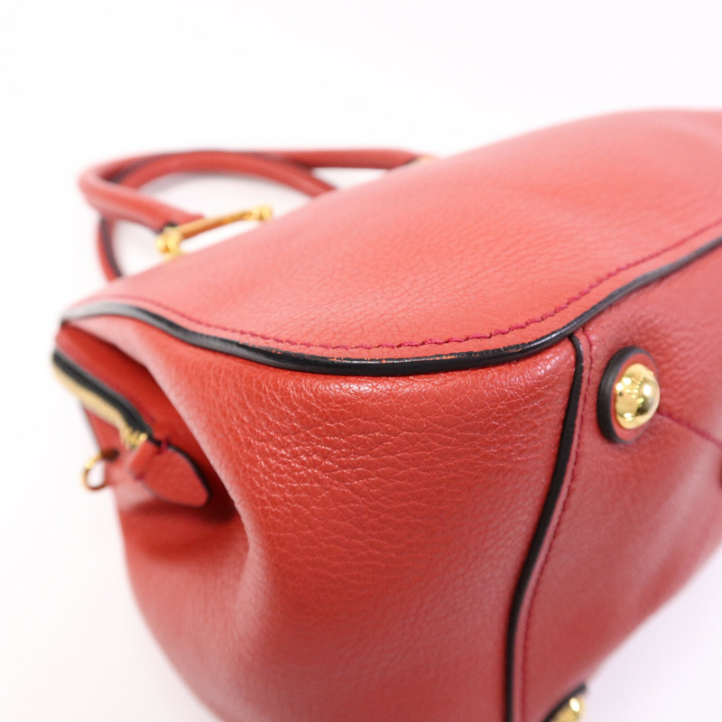 Miu Miu 牛皮皮革Shoulder Bag手挽肩背兩用袋-10