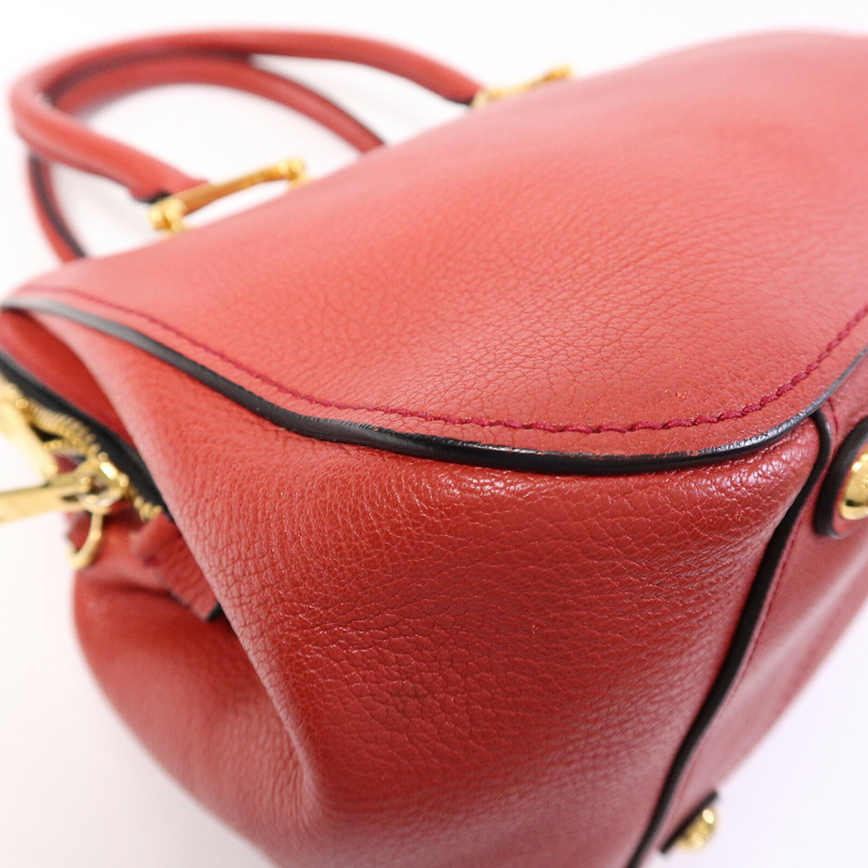 Miu Miu 牛皮皮革Shoulder Bag手挽肩背兩用袋-12