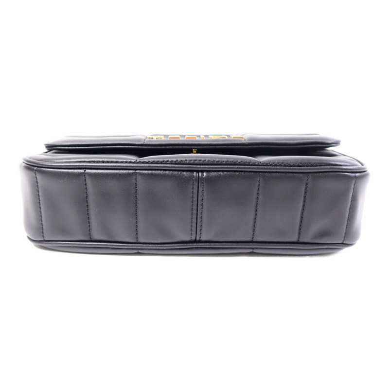 CELINE 羊皮皮革Matelasse Bag鏈帶肩背袋-3