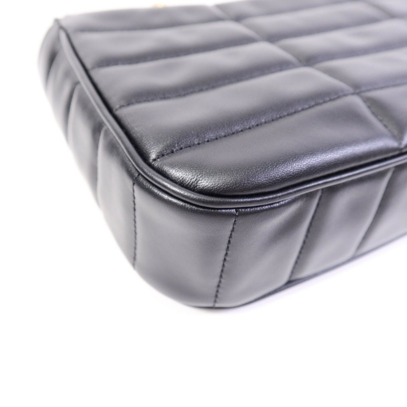 CELINE 羊皮皮革Matelasse Bag鏈帶肩背袋-13