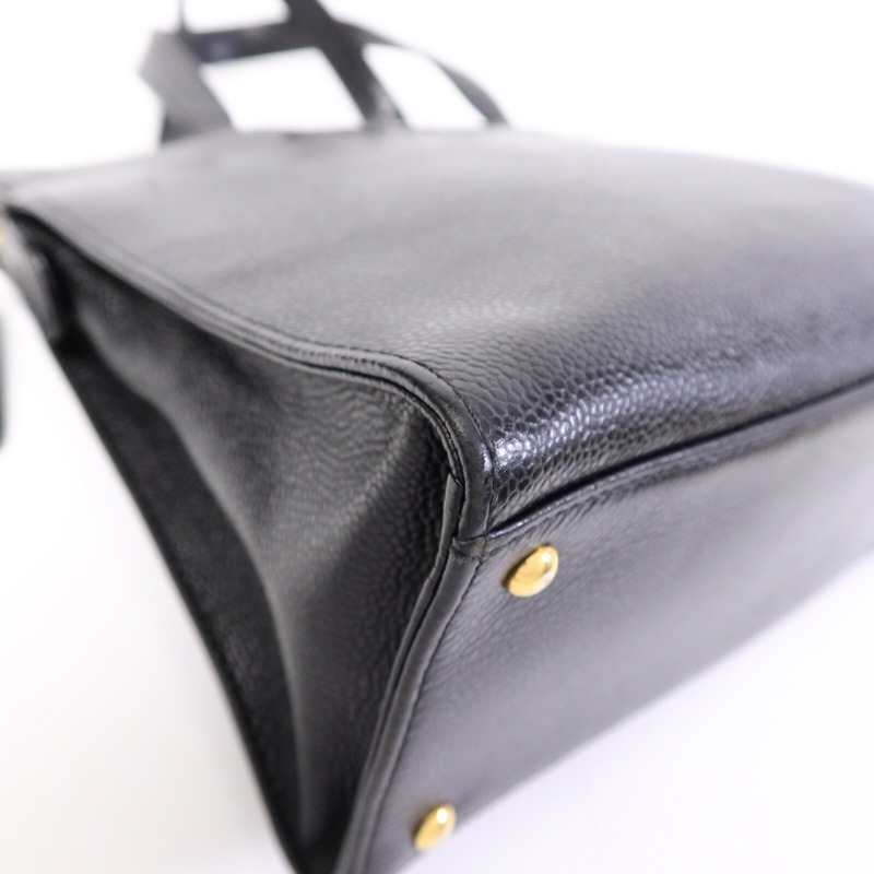 CHANEL 牛皮皮革Hand Bag手挽袋-10