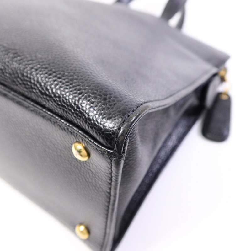 CHANEL 牛皮皮革Hand Bag手挽袋-11