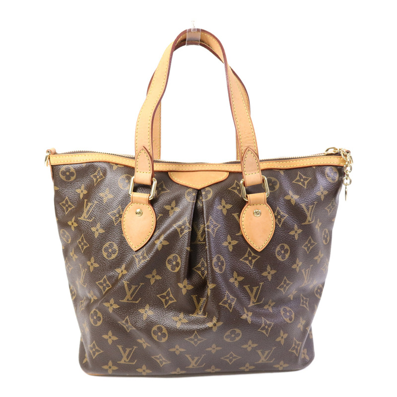 LOUIS VUITTON Monogram Palermo PM手挽肩背兩用袋-1