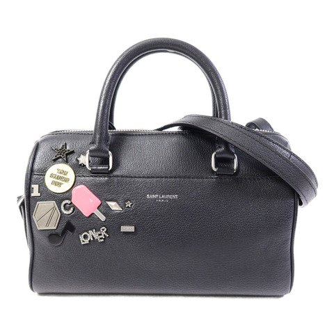 SAINT LAURENT 牛皮皮革Baby Duffle手挽肩背兩用袋