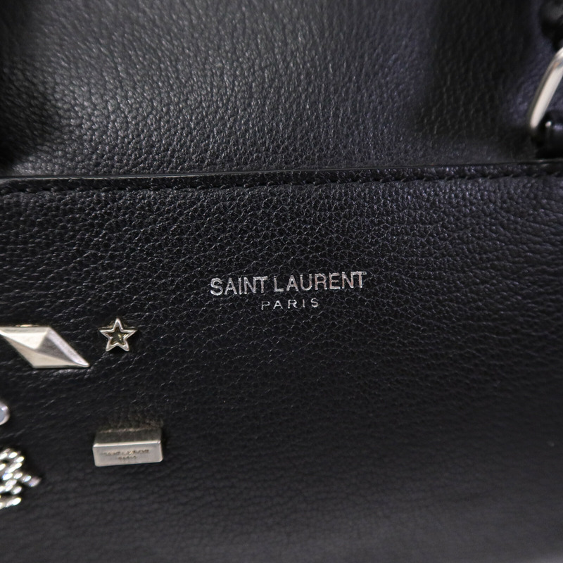 SAINT LAURENT 牛皮皮革Baby Duffle手挽肩背兩用袋-13