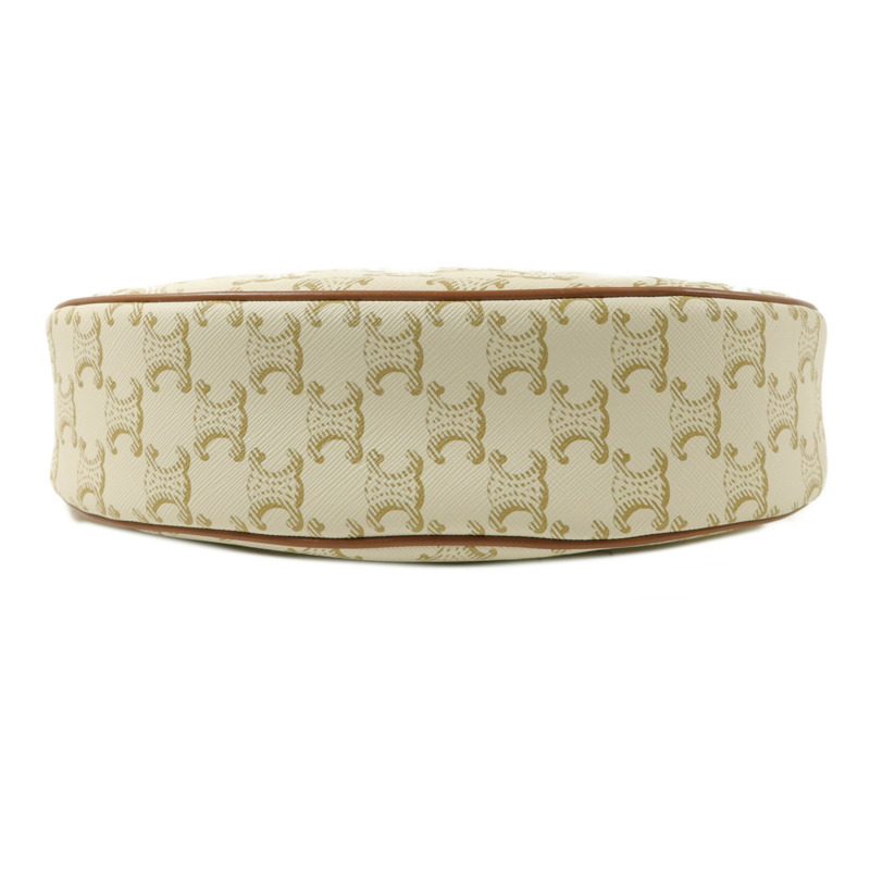 CELINE 塗層帆布Triomphe Ava Medium肩背袋-3