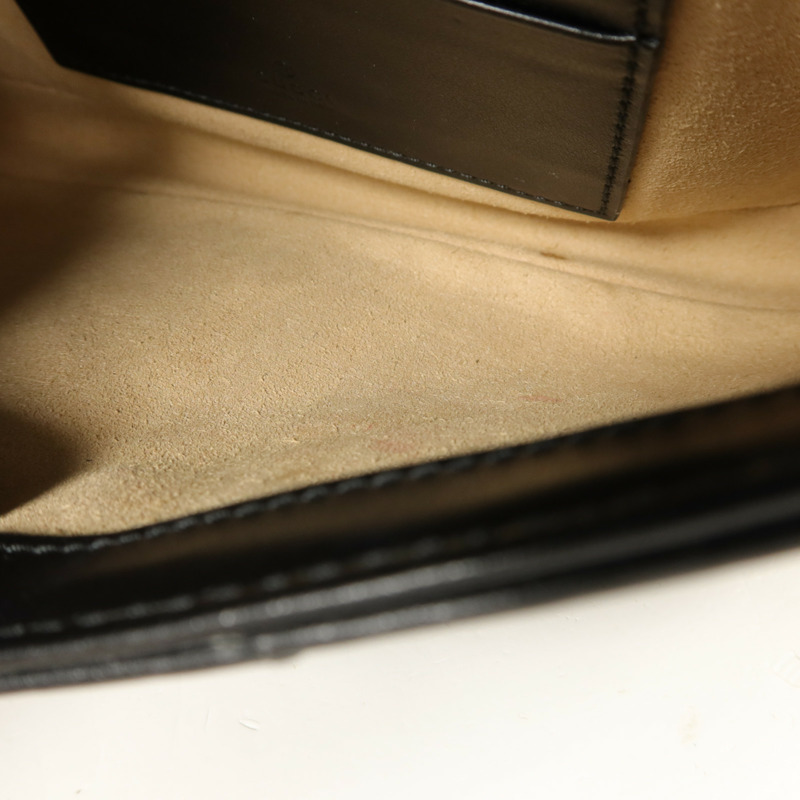 GUCCI 牛皮皮革GG Marmont鏈帶肩背袋-18