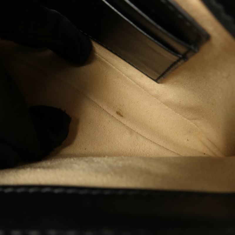 GUCCI 牛皮皮革GG Marmont鏈帶肩背袋-19