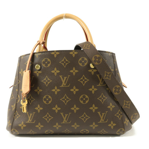 LOUIS VUITTON Monogram Montaigne BB手挽肩背兩用袋