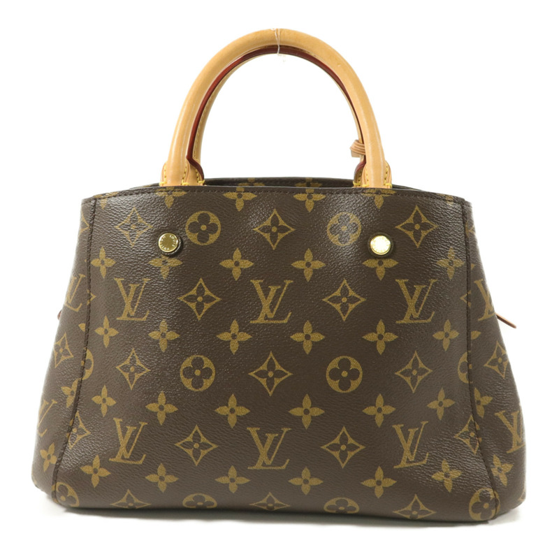 LOUIS VUITTON Monogram Montaigne BB手挽肩背兩用袋-1