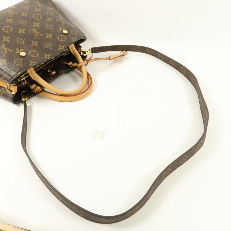 LOUIS VUITTON Monogram Montaigne BB手挽肩背兩用袋-7