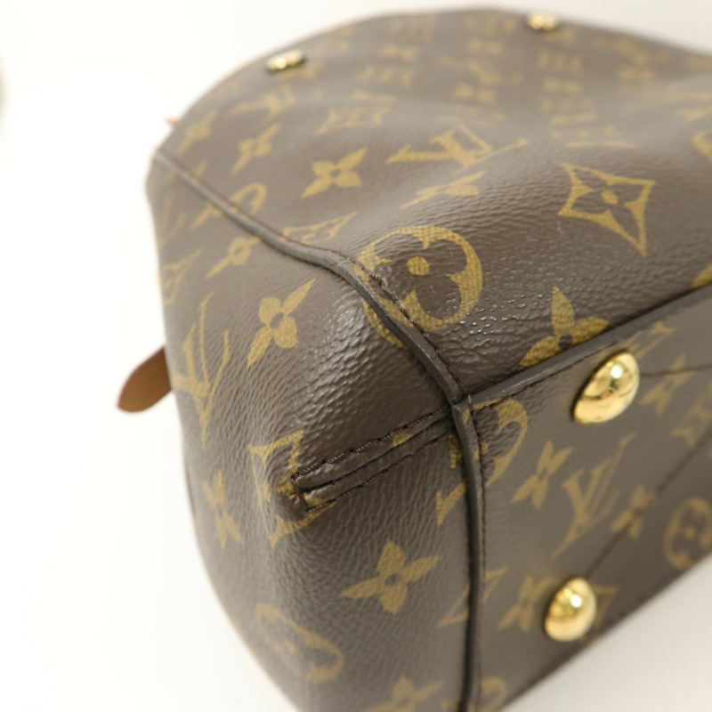 LOUIS VUITTON Monogram Montaigne BB手挽肩背兩用袋-13