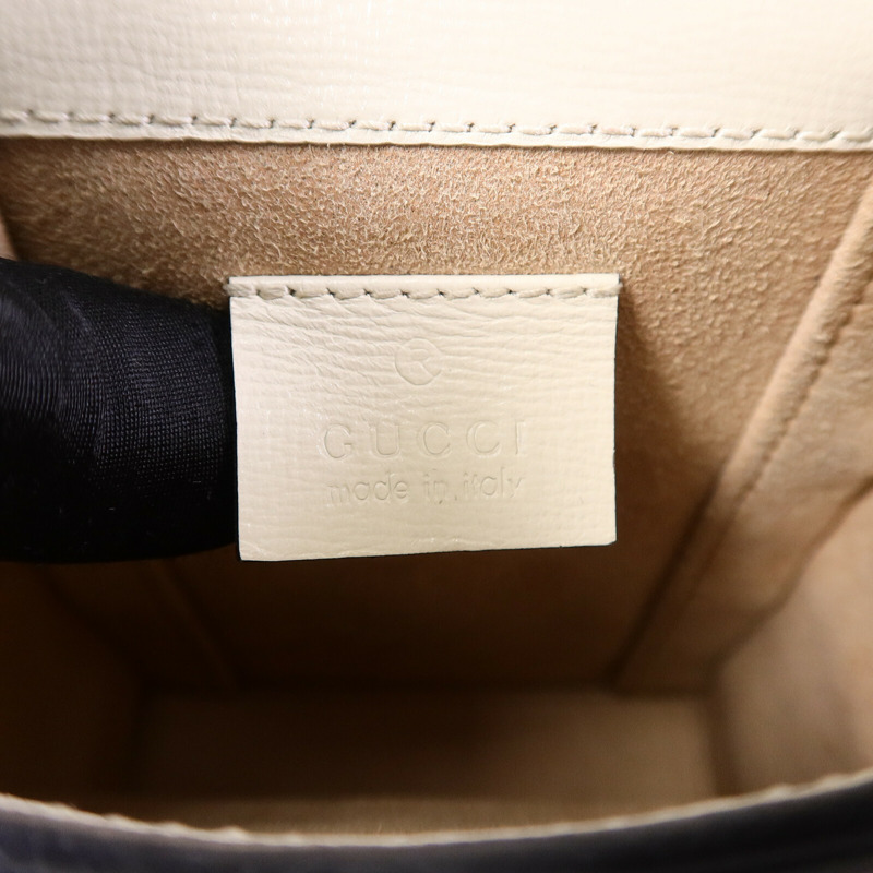 GUCCI 塗層帆布1955 Horsebit Mini肩背袋-3