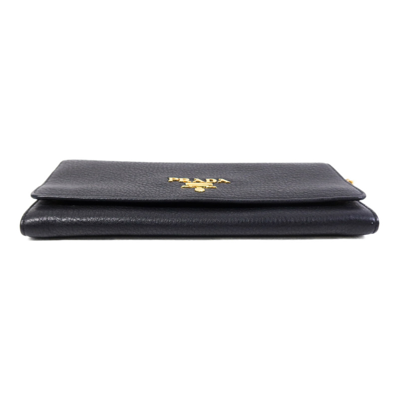 PRADA 牛皮皮革Shoulder Bag鏈帶肩背袋-3