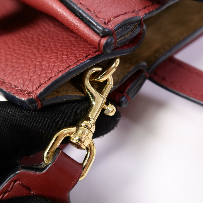 LOEWE 牛皮皮革Gate Tote Bag手挽肩背兩用袋-6