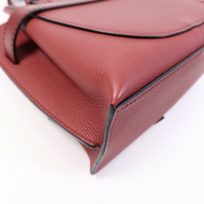 LOEWE 牛皮皮革Gate Tote Bag手挽肩背兩用袋-11