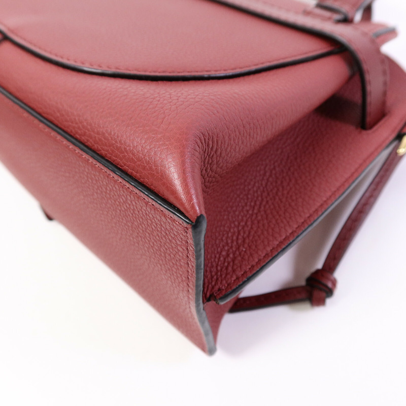 LOEWE 牛皮皮革Gate Tote Bag手挽肩背兩用袋-12