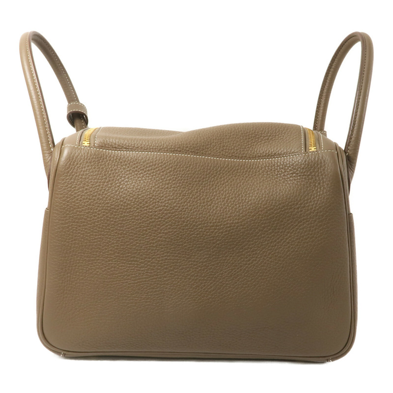 HERMES Clemence皮革Lindy 30手挽肩背兩用袋-1