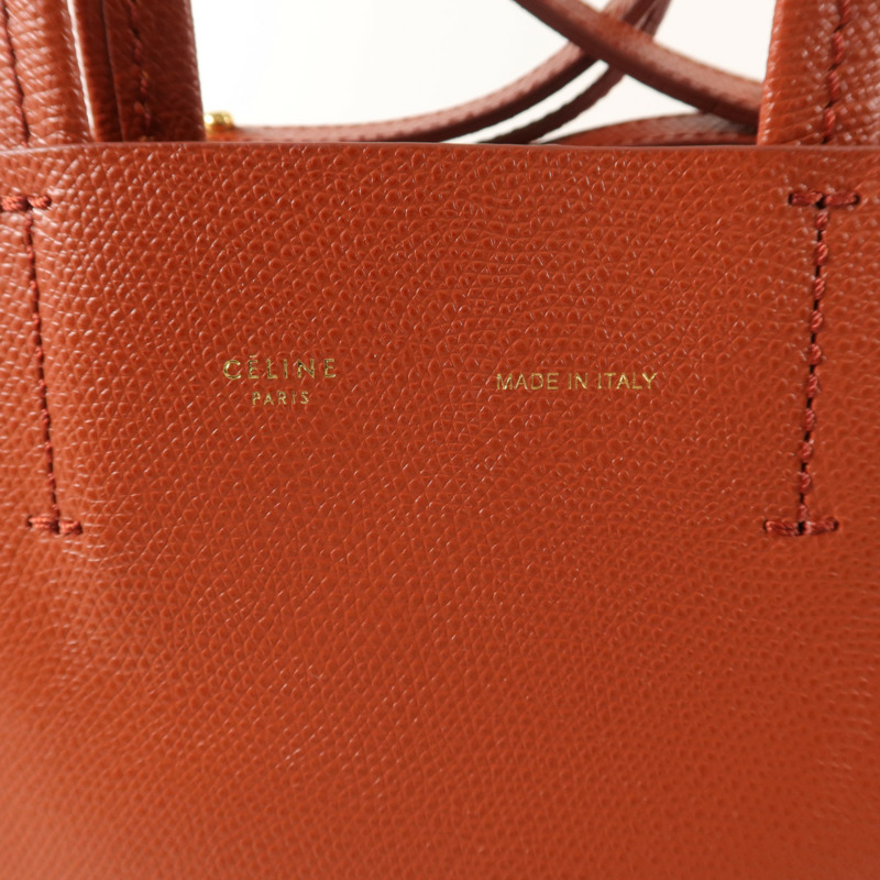 CELINE 牛皮皮革Small Vertical Cabas手挽肩背兩用袋-7