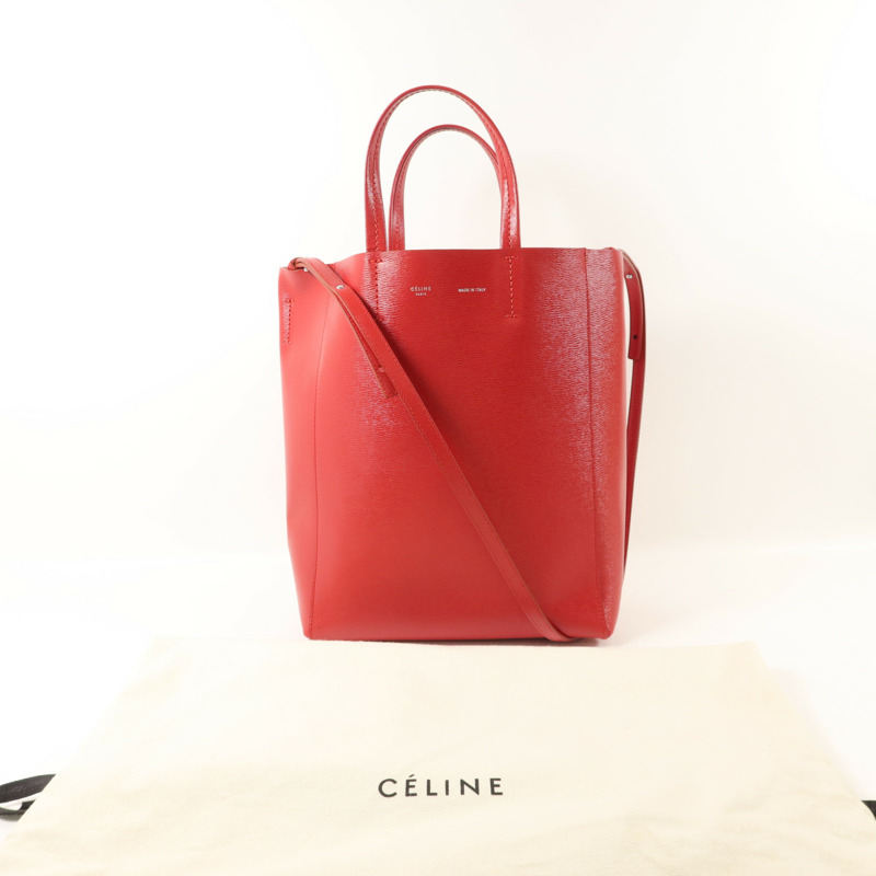 CELINE 牛皮皮革Small Vertical Cabas手挽肩背兩用袋-9