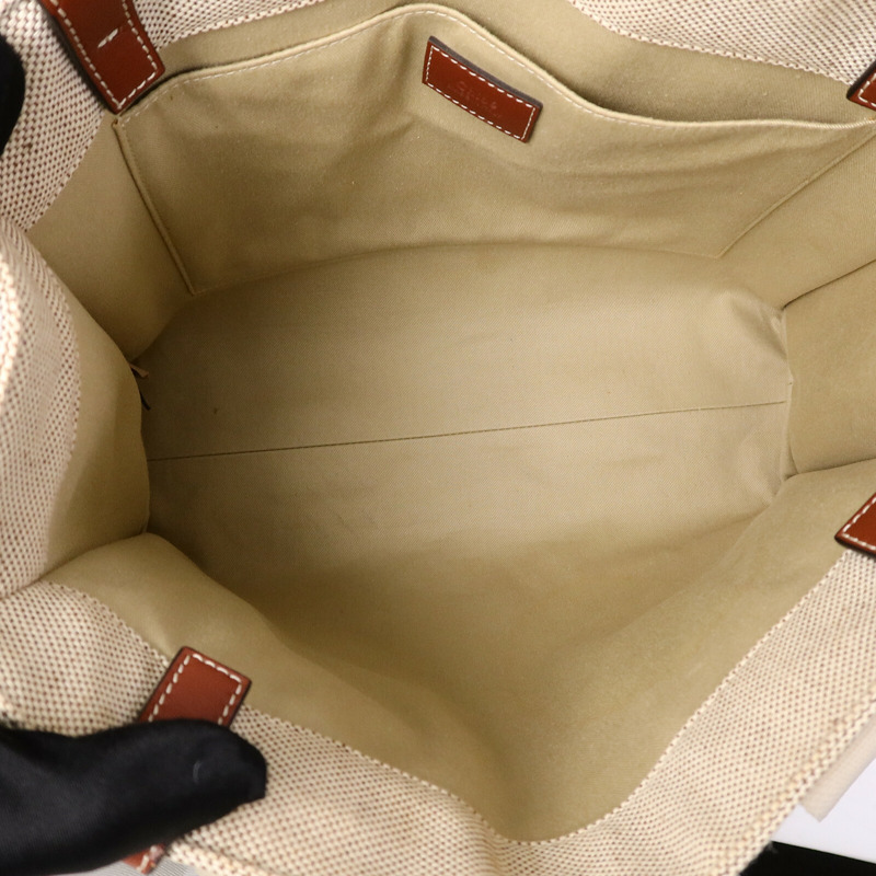 Chloe 帆布Woody Medium手挽袋-4