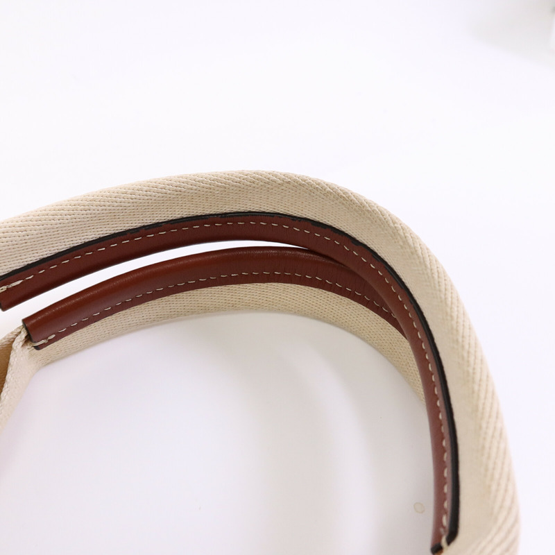 Chloe 帆布Woody Medium手挽袋-17