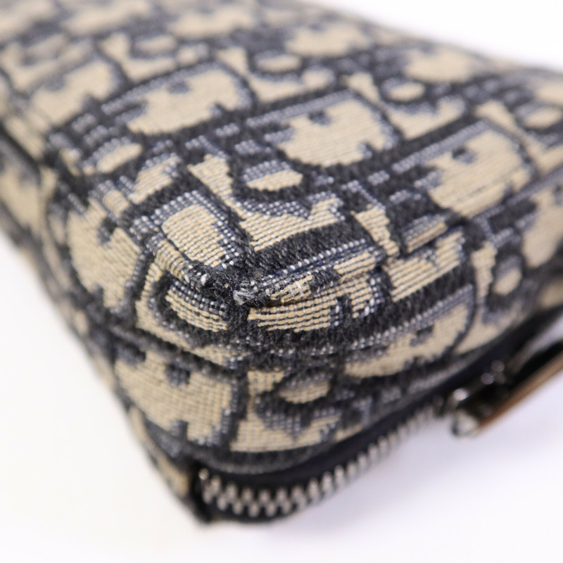 Dior 帆布Zipped Pouch With Strap肩背袋-11