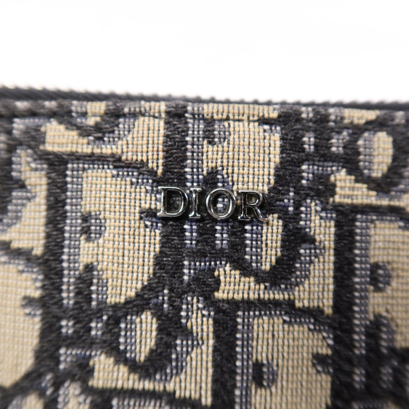 Dior 帆布Zipped Pouch With Strap肩背袋-13