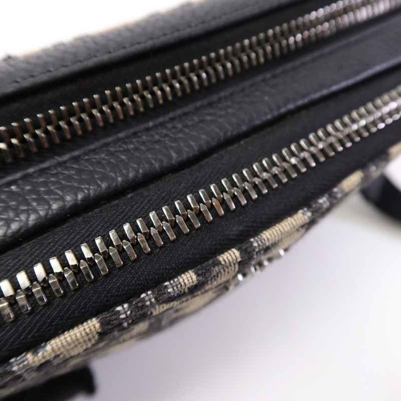 Dior 帆布Zipped Pouch With Strap肩背袋-14