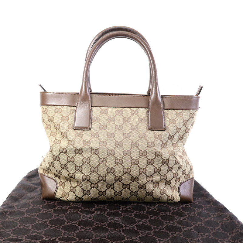 GUCCI 帆布Shoulder Tote手挽袋-8