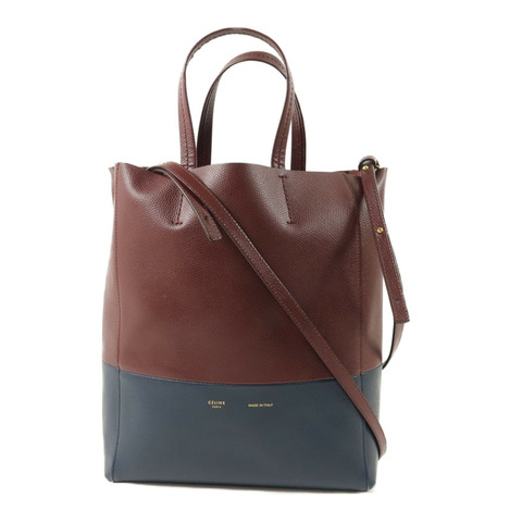 CELINE 牛皮皮革Small Vertical Cabas手挽肩背兩用袋