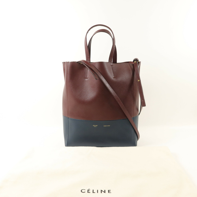 CELINE 牛皮皮革Small Vertical Cabas手挽肩背兩用袋-8