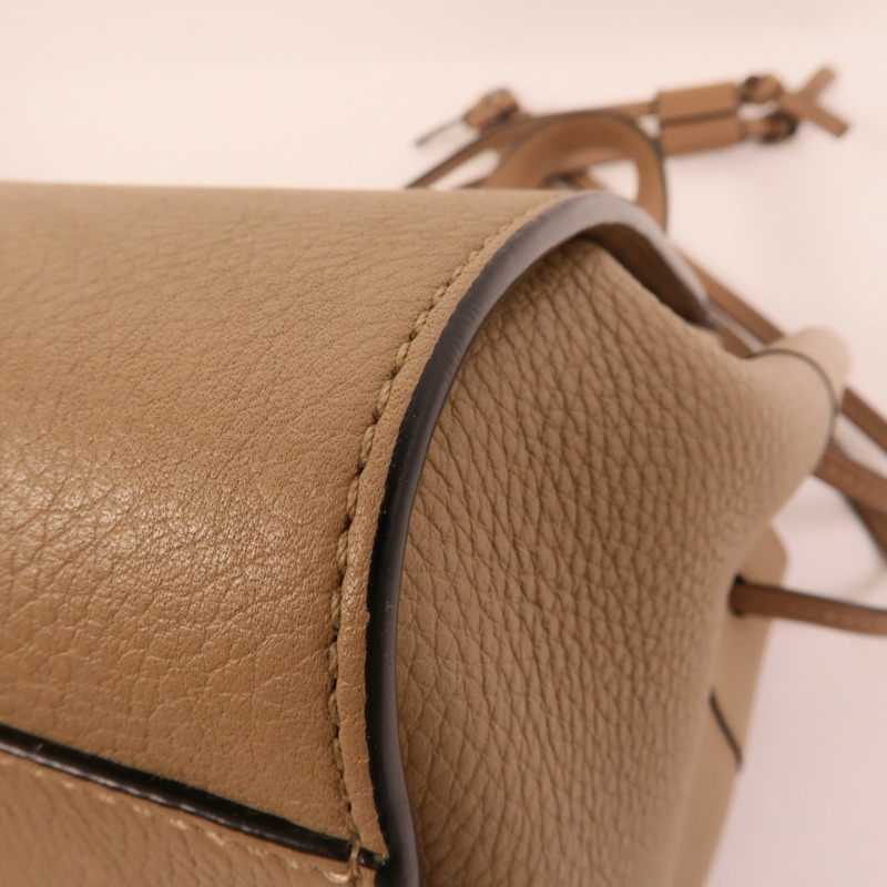 LOEWE 牛皮皮革Hammock Mini手挽肩背兩用袋-11