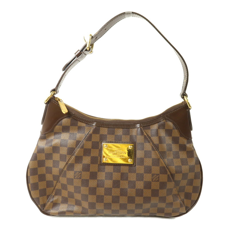 LOUIS VUITTON Damier Thames PM肩背袋-1