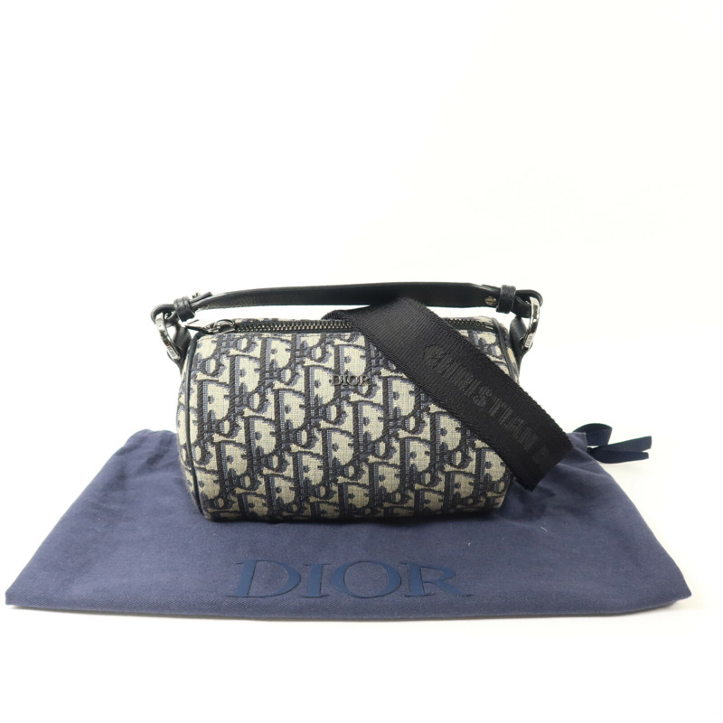 Dior 帆布Mini Roller手挽肩背兩用袋-8