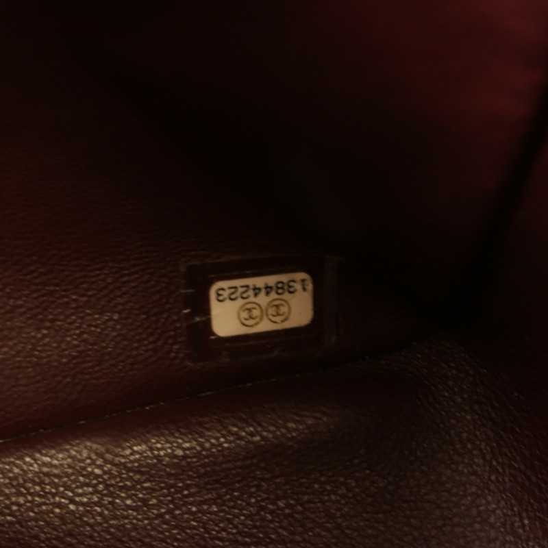 CHANEL 羊皮皮革Large Classic鏈帶肩背袋-8