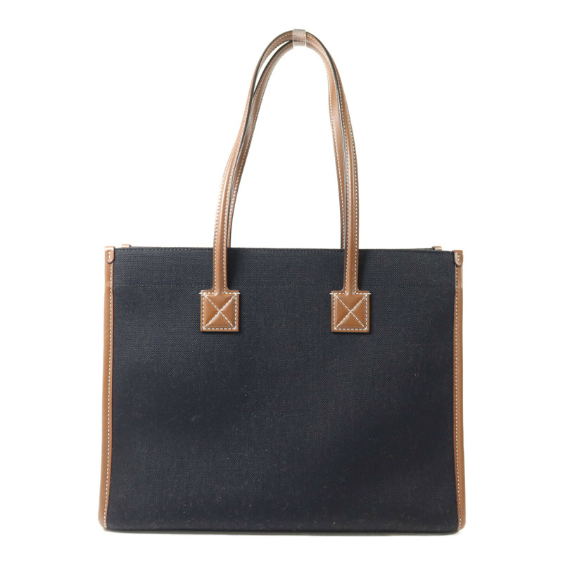 BURBERRY 帆布Freya Tote手挽袋-2
