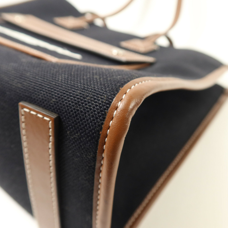 BURBERRY 帆布Freya Tote手挽袋-10