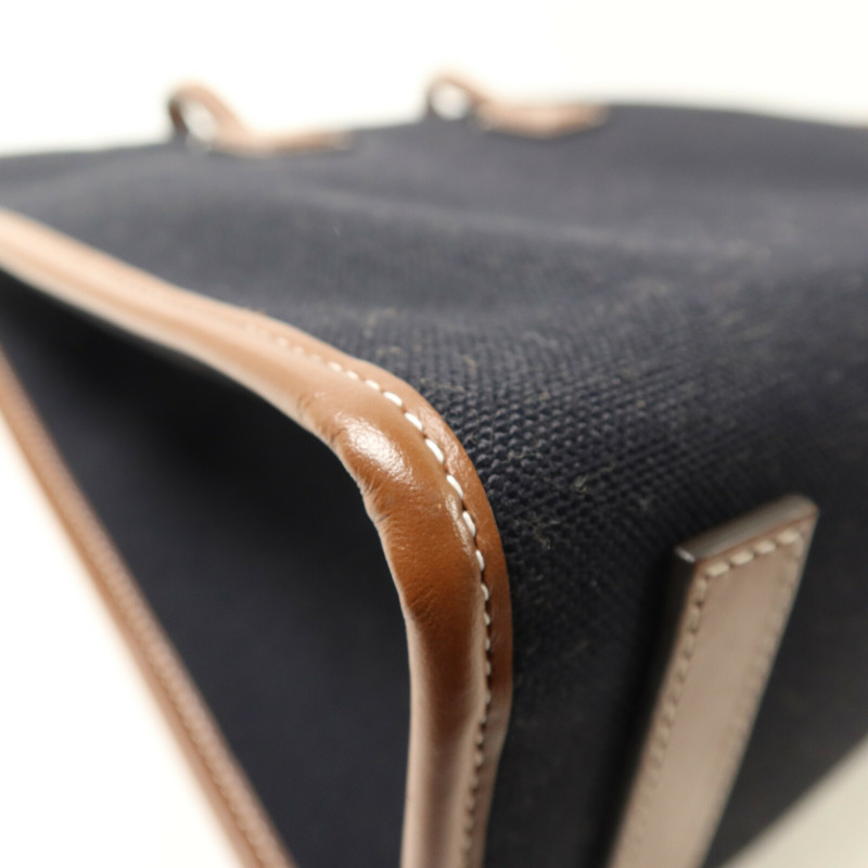 BURBERRY 帆布Freya Tote手挽袋-11