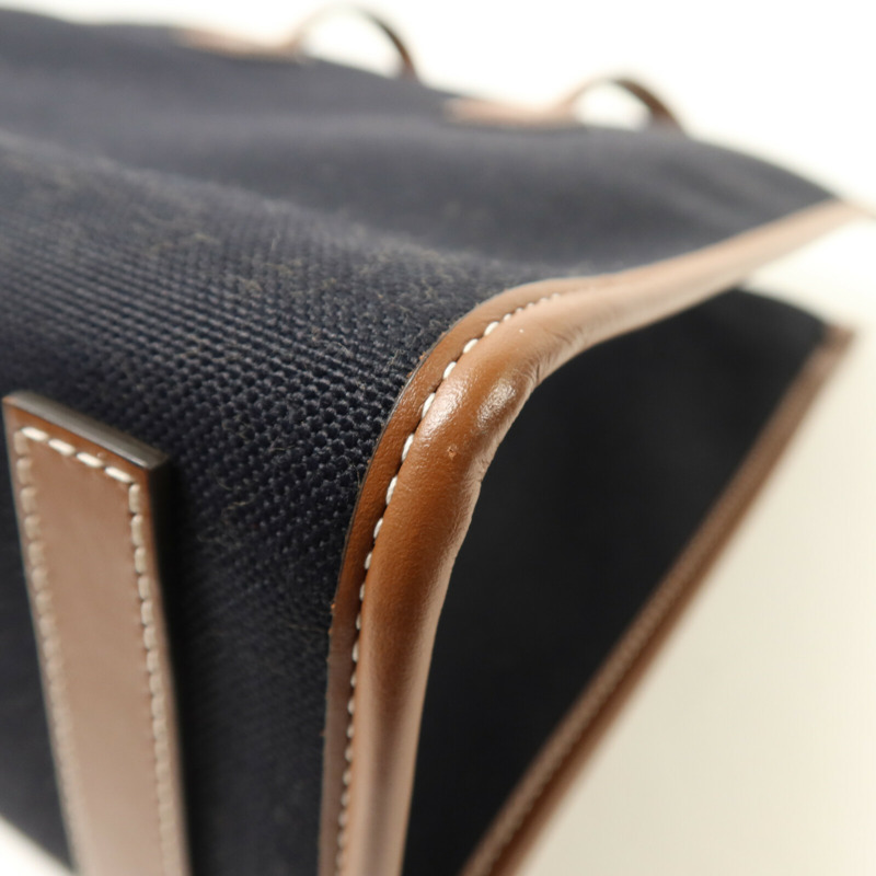 BURBERRY 帆布Freya Tote手挽袋-12
