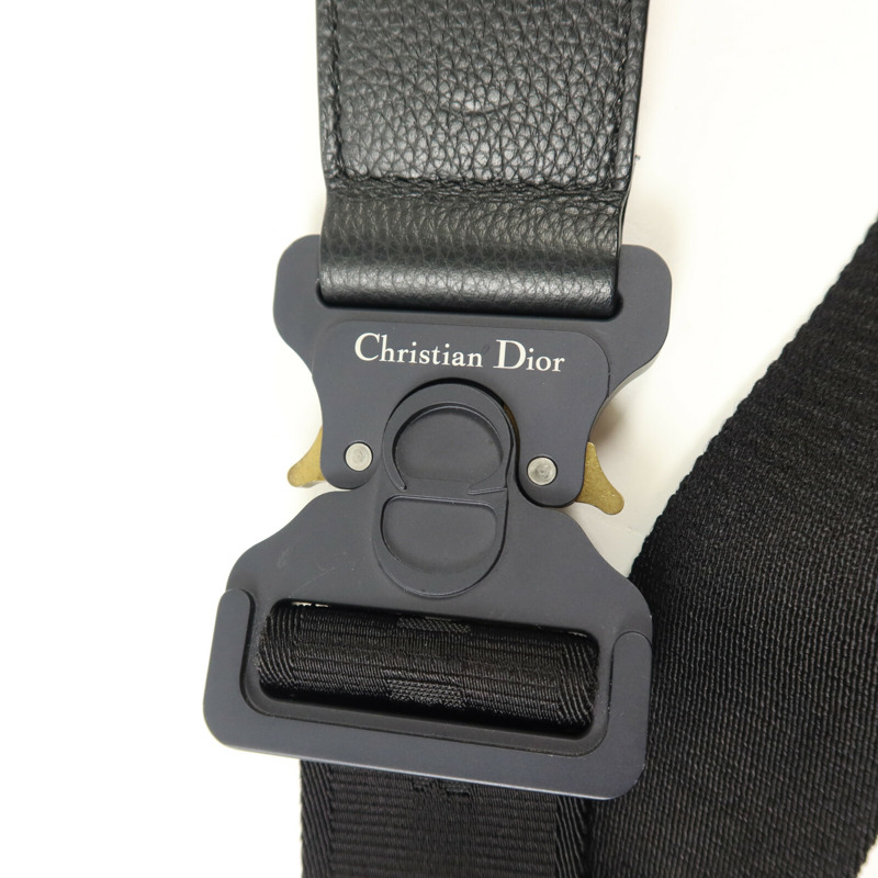 Dior 牛皮皮革Dior x Stussy Saddle Bag肩背袋-7