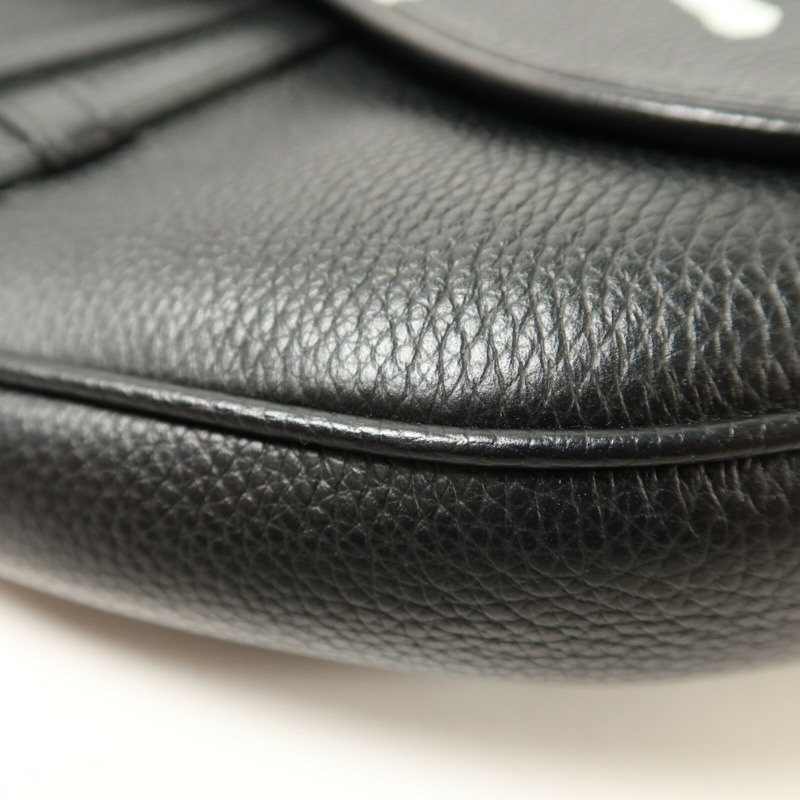 Dior 牛皮皮革Dior x Stussy Saddle Bag肩背袋-11
