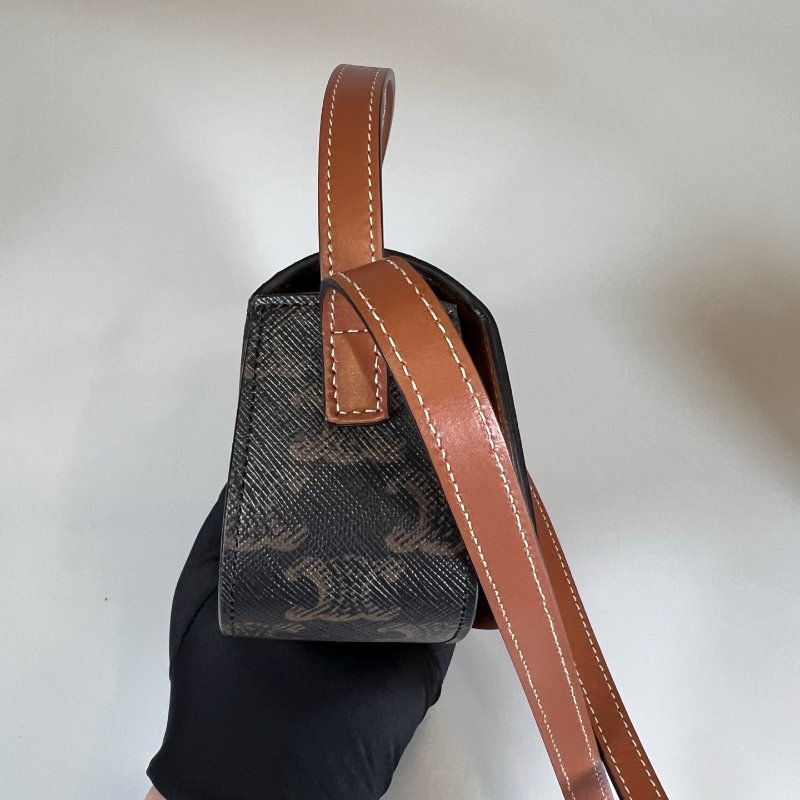 CELINE F.DR.1222 老花TABOU鎖頭包-3