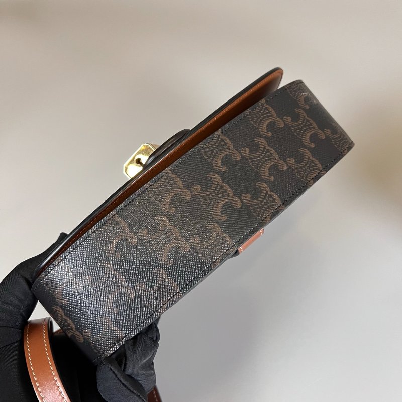 CELINE F.DR.1222 老花TABOU鎖頭包-4