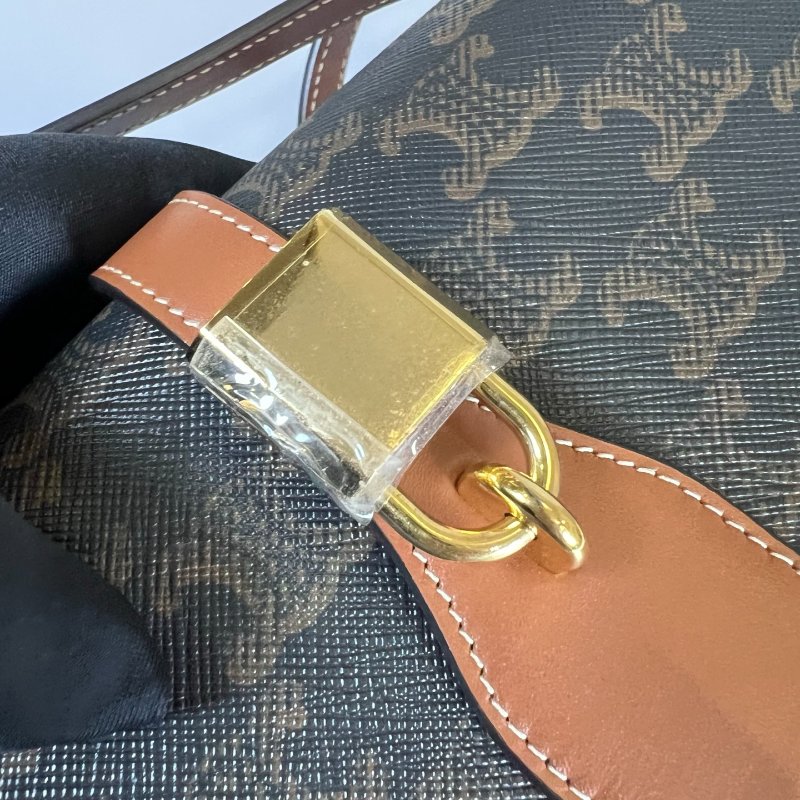 CELINE F.DR.1222 老花TABOU鎖頭包-8