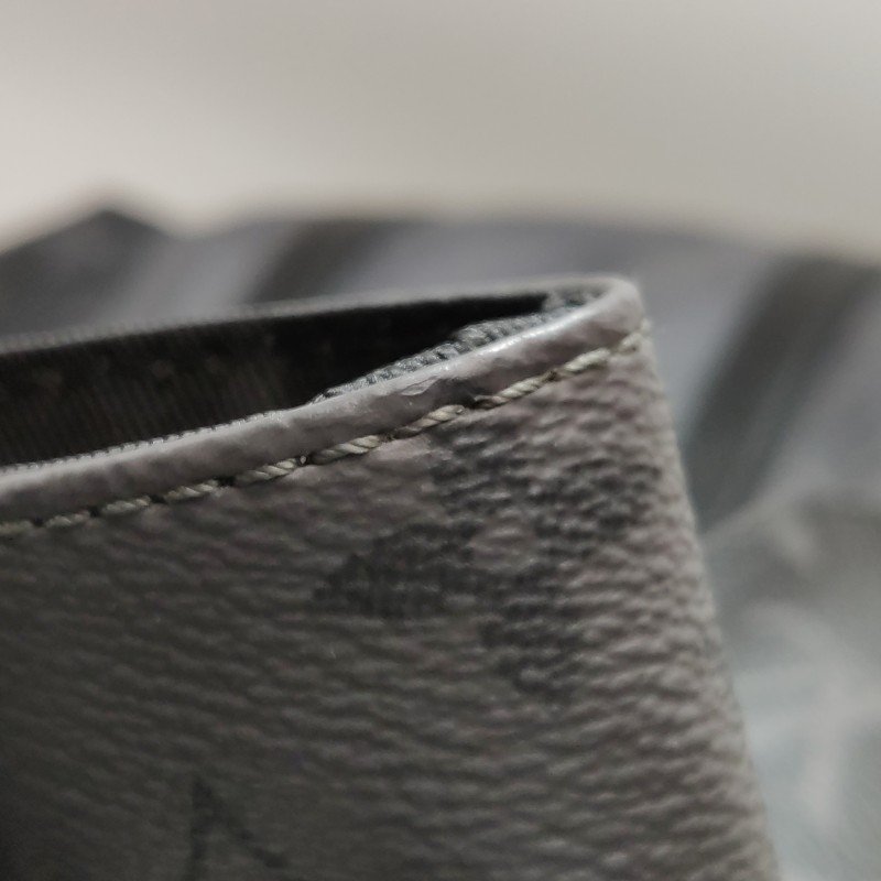 Louis Vuitton (LV) Christopher小號牛皮拼色Monogram印花垂蓋雙肩包晶片款-14