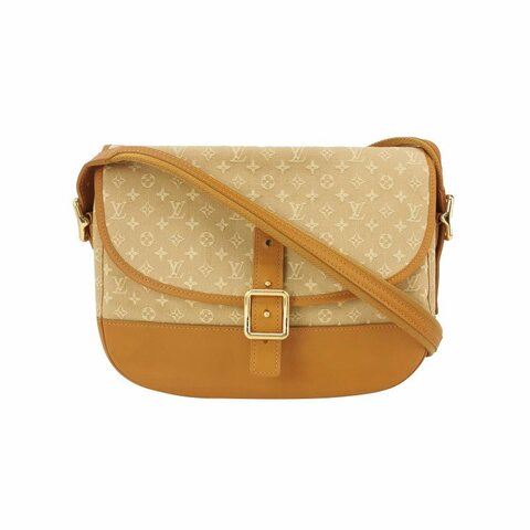 Louis Vuitton (LV) Marjorie牛皮帆布老花中古Hobo斜背包肩肩包