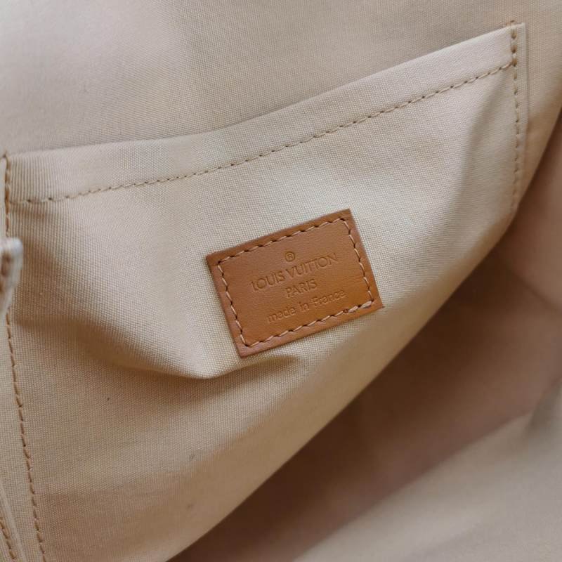 Louis Vuitton (LV) Marjorie牛皮帆布老花中古Hobo斜背包肩肩包-7