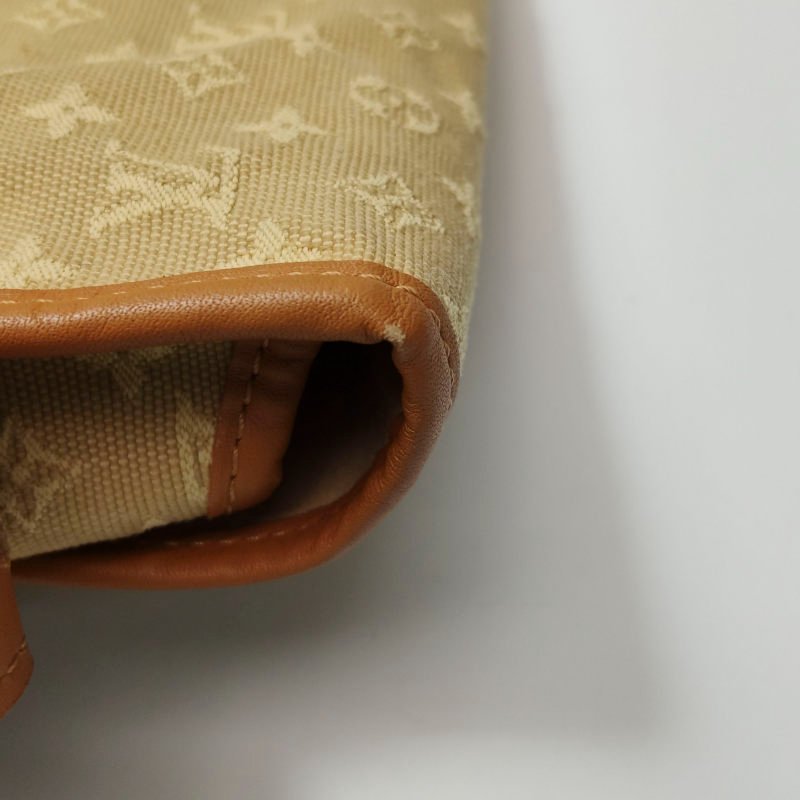 Louis Vuitton (LV) Marjorie牛皮帆布老花中古Hobo斜背包肩肩包-20