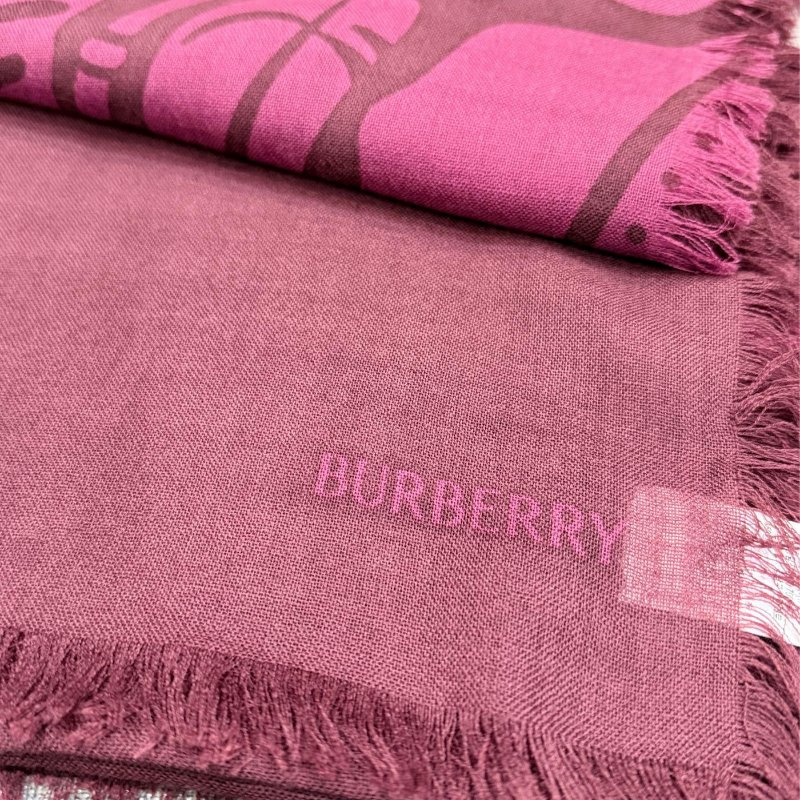 💎Han's house精品服飾💎 Burberry 戰馬 絲巾 圍巾 領巾 義大利製200x70CM-3